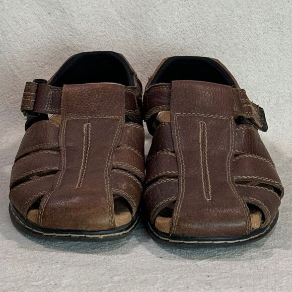 Dr. Scholl's 'Camden' Closed Toe Fisherman Sandals Mens Size 10M - Picture 9 of 16